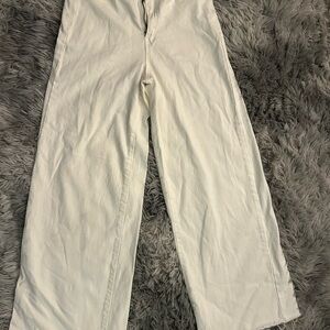 Easel White Denim Pants